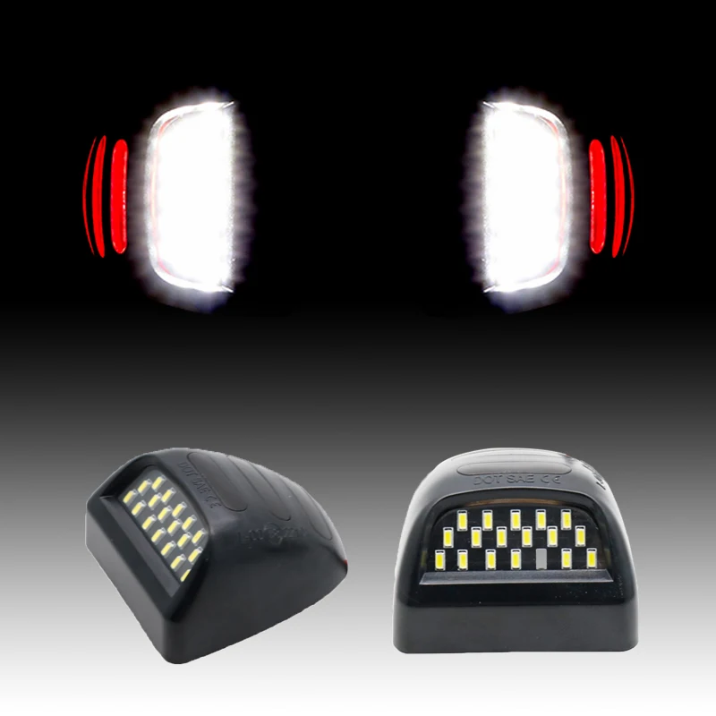 

2 шт. подсветка номерного знака для 1999-2013 годов Chevy Silverado Avalanche 12 В светодиодный сигнальный светильник номерного знака автомобильные аксессуары