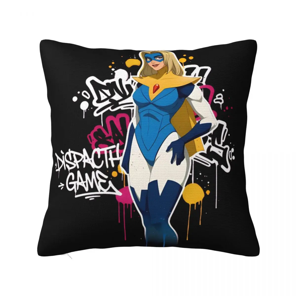 Blonde Blazer Dispatch Game Printed Pillowcase Cushion Cover Pillow Covers Warm Living Room Decoration Square Multiple Sizes