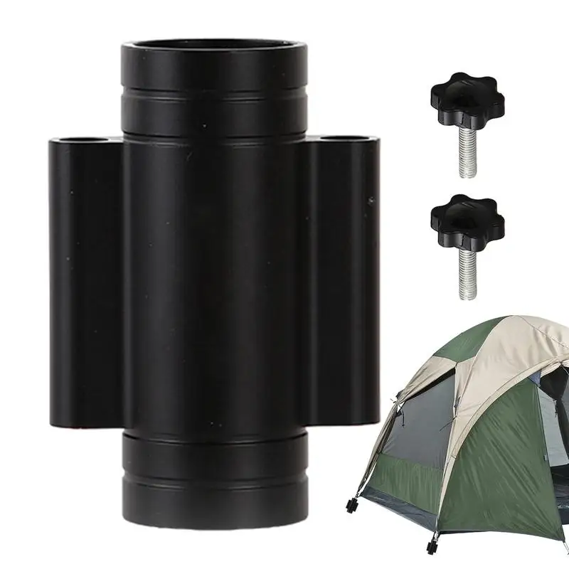 Portable Camping Tent Rod Titulares, toldo Windproof, Tent Tube Stand, liga de alumínio resistente, ajustável