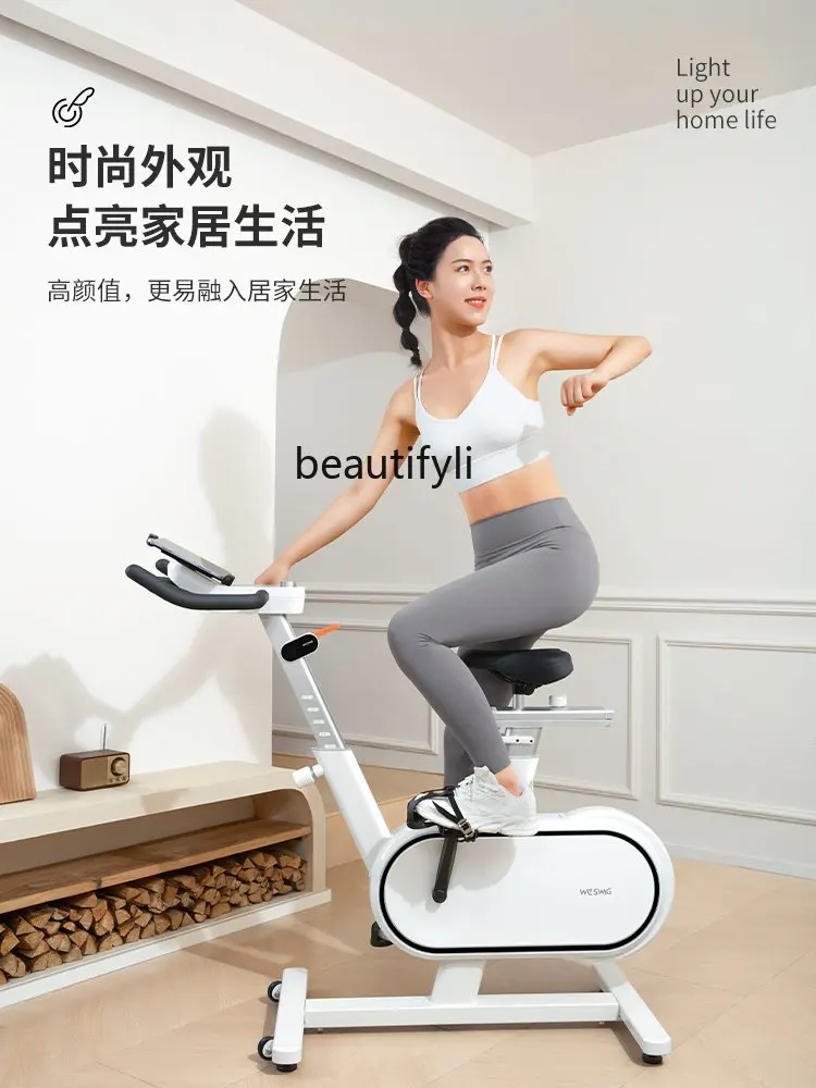 Spinning Home Fitness Equipment Magnetic Control Fitness Bike Home Leg Trainer Material