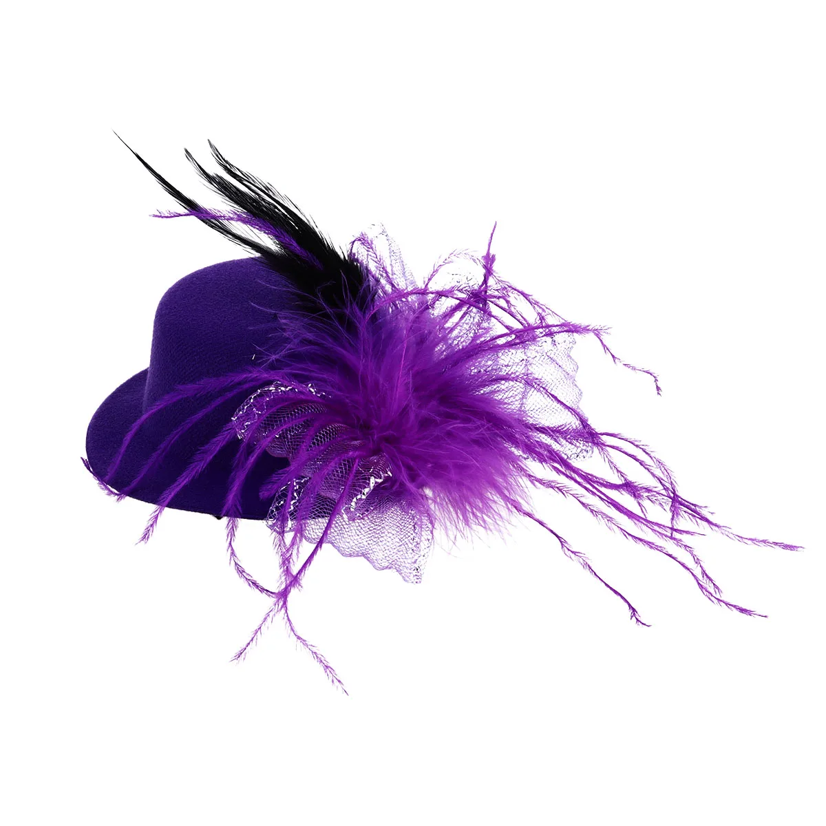 

Top Hat Hair Clip Elegant Accessories Unique Design Party Headwear Fashion Barrettes Hair Pins Long Lasting