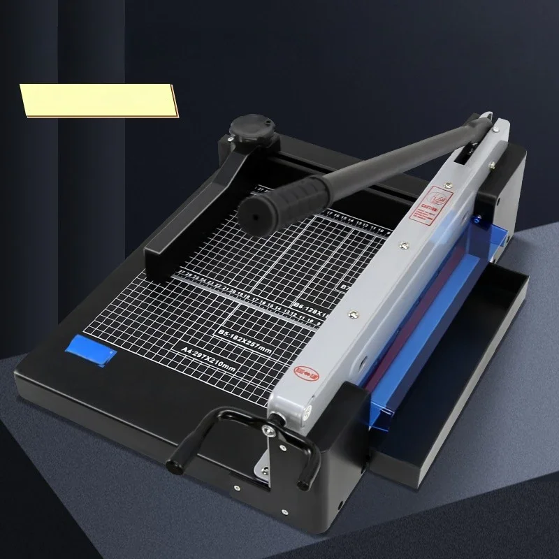 2025 A4 Zware 878 Dikke Laag Handmatige Foto Kleine Shear Verdikking Snijden Contract Tender Grote Papier Snijmachine