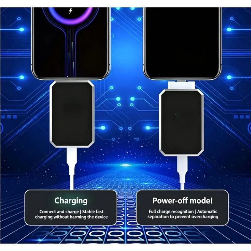 A25F-M10 Auto-Disconnect Charging Connector With Full-Charge Protection For Smartphones And Tablets Anti-Overcharge