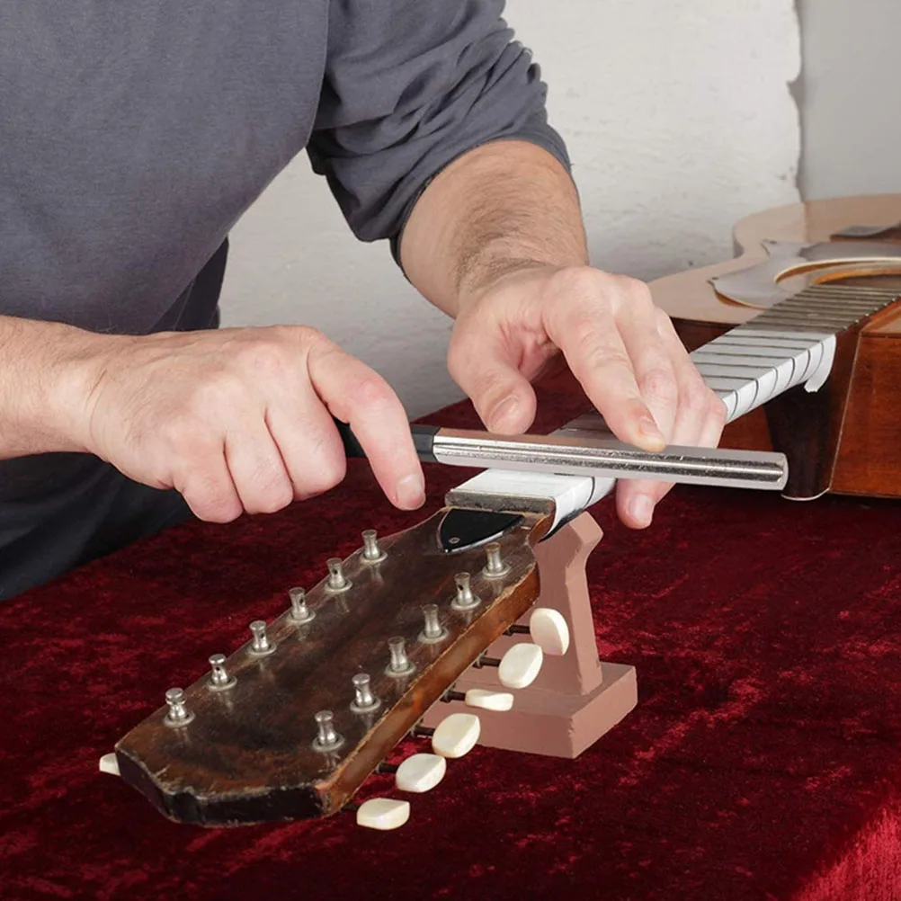 

Professional Fret File Durable Bass Fret Crowning Tool Simple Guitar Repair File For Acoustic Electric Guitar Bass Ukulele