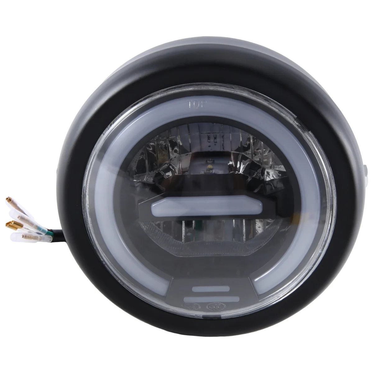 

LED Daytime Running Light Head Light Lamp Retro Light for Harley,White Light