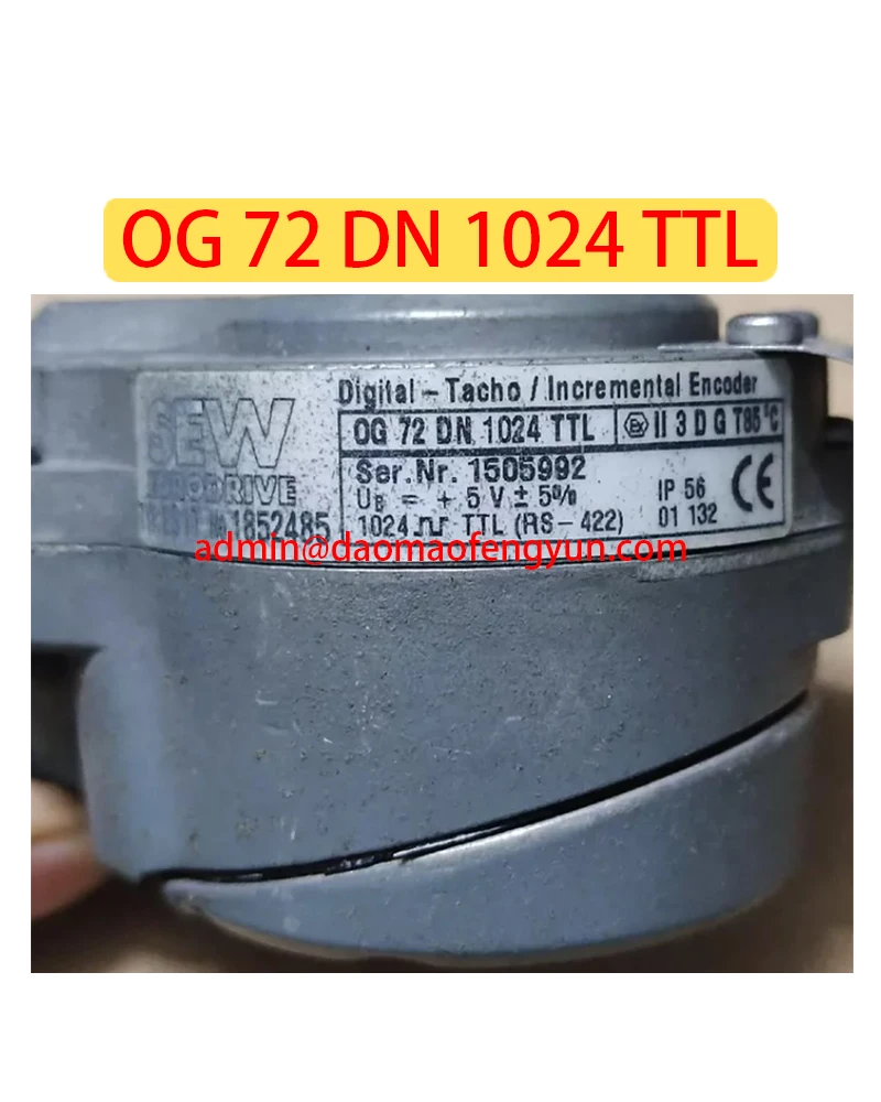 OG 72 DN 1024 TTL Second hand Encoders，Fast shipping