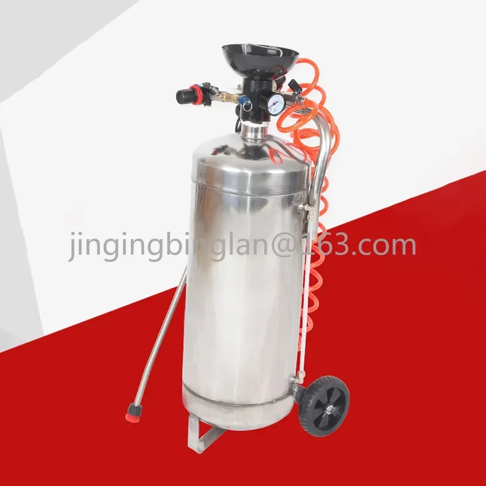 20L 304 Stainless Steel Wax Machine No Scrubbing Liquid Sprayer Self-cleaning No-scrub Car Wash Foam Wax Water Multifunction