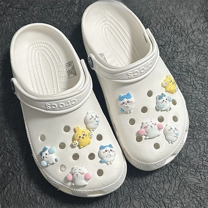 New Cartoon-style Cute Usagi Come with Cute Hachiware Plush Doll Shoe Buckles Featuring Simple and Fashionable Design. view 5