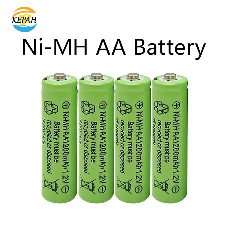 Neuer 2025 AA 1,2 V Ni-MH-Akku, geeignet für Spielzeug, Fernbedienungen, Uhren, Taschenrechner, AA 1,2 V Akkuladegeräte
