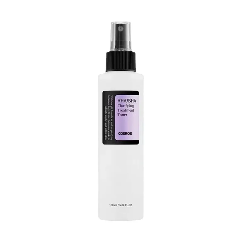 AHA/BHA toner spray all'acido salicilico pulisce e restringe i pori controlla l'olio rimuove i punti neri brufoli esfolia e idrata