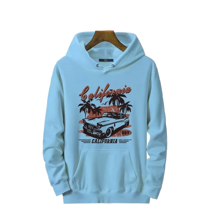 

2024 New CALIFORNIA 1989 Men's Clothing Street Fashion Hip Hop Autumn/Winter Warm Hoodie Trendy New Product High Quality Brand