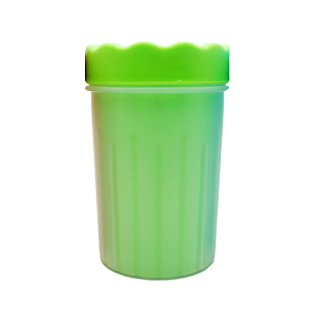 PET FOOT CUP DOG CAT CLEANING SOFT RUBBER BRUSH CLAW cleaning tool