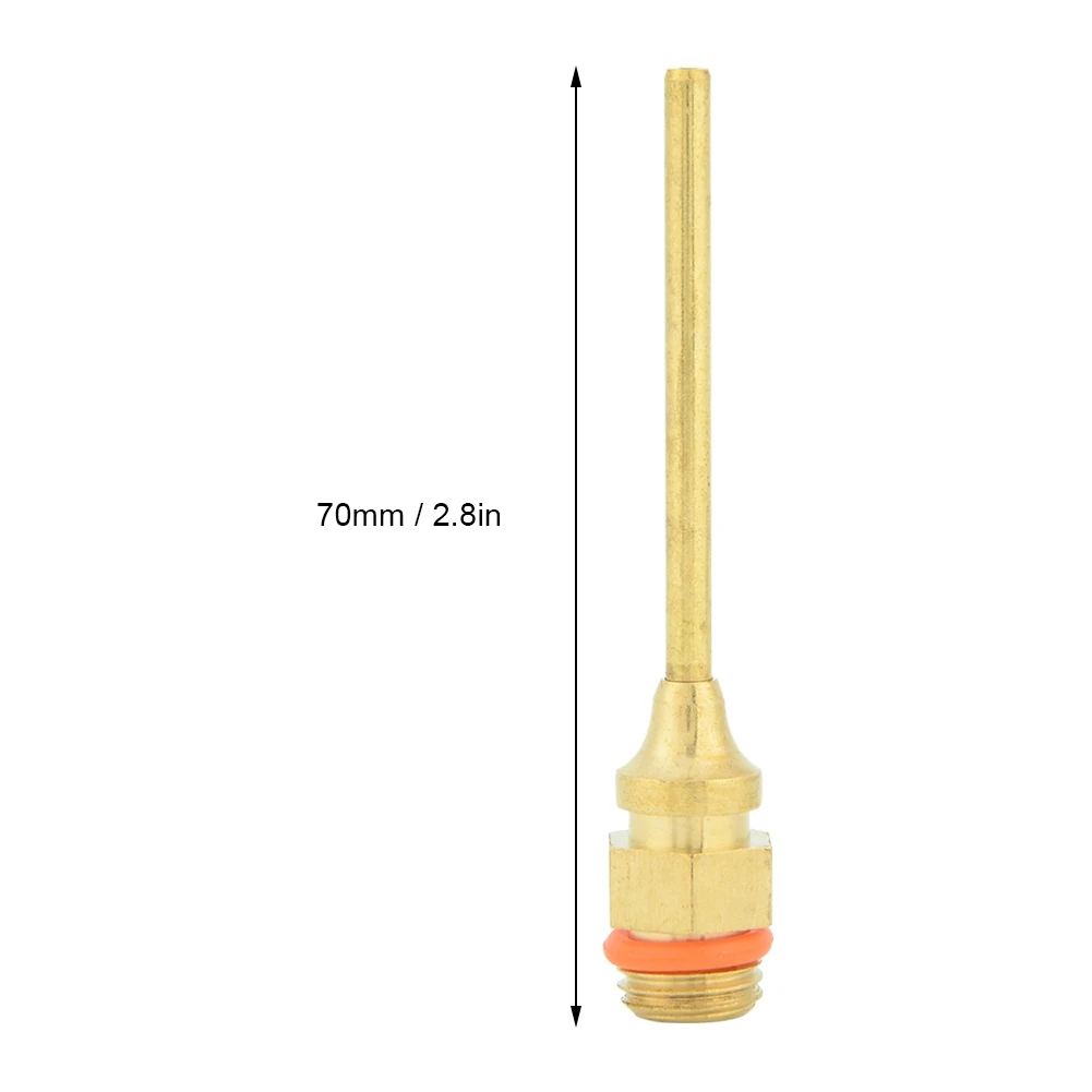 Geevorks Large Diameter Hot Melt Glue Gun Nozzle 1.5 * 70mm Jewelry Tools Accessory Hot Melt Glue Gun Nozzle Glue Gun Nozzle