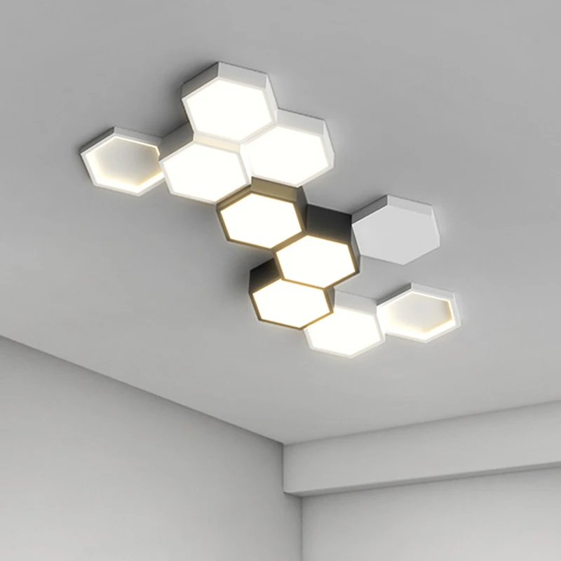 Moderno minimalista luzes de teto LED, Luminárias personalizadas, Sala de estar, Sala de jantar, Cozinha, Quarto Interior