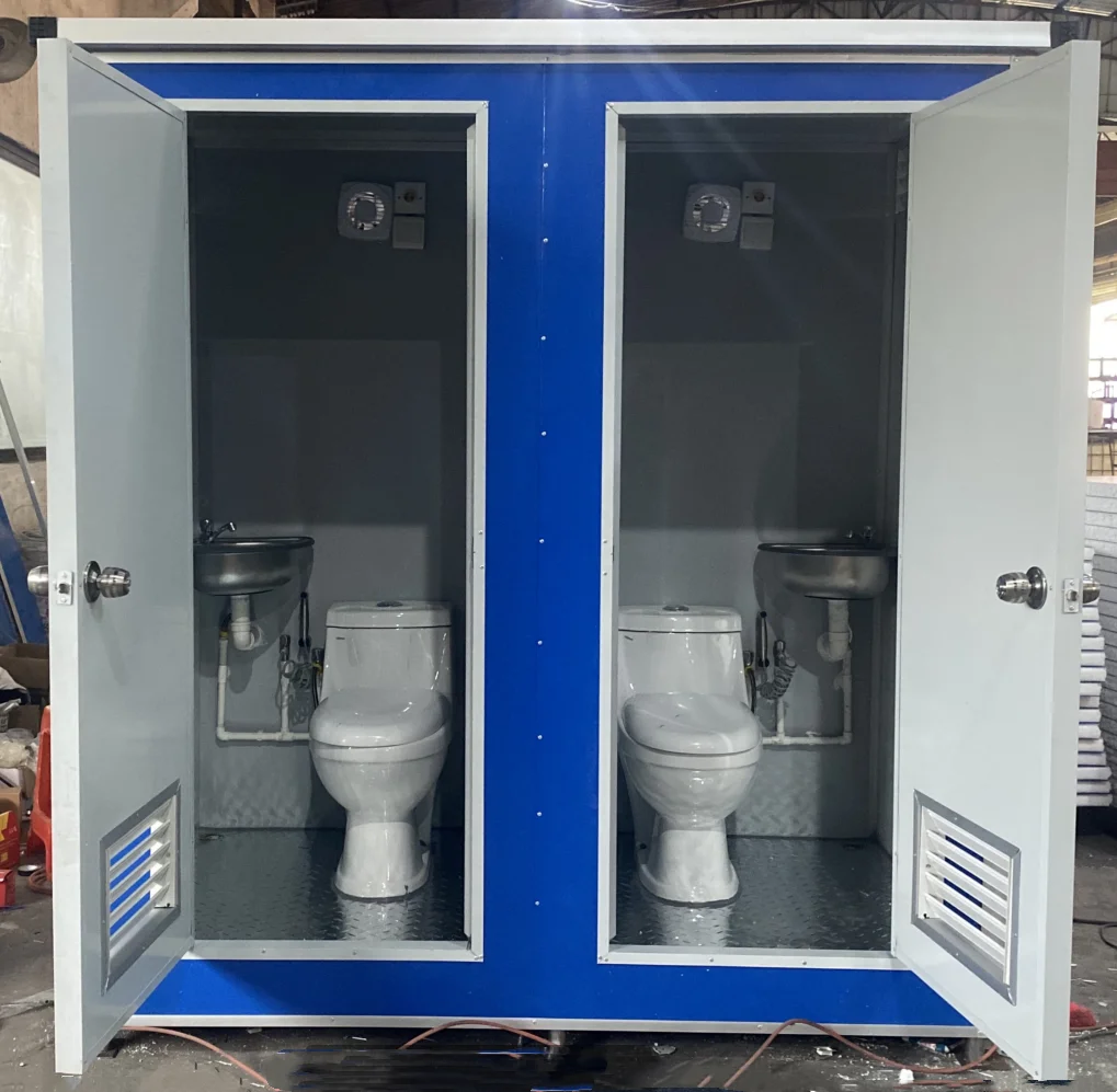Mobile Toilets for Events Portable Toilet Outdoor Portable Toilet with Wash Station for Public Wedding and Festivals