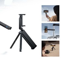 Ulanzi SK-20 Portable Adjustable Phone Tripod Stanwith 360° Rotation, Multi-Angle Desktop Mount for Live Streaming
