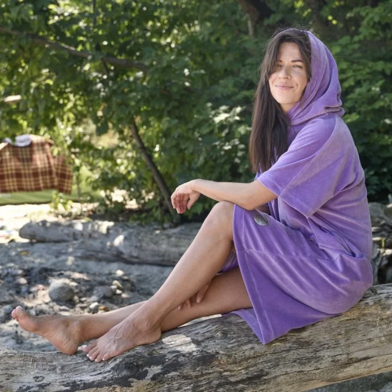 

Пляжное пончо-полотенце для переодевания для мужчин и женщин, из микрофибры, с капюшоном, быстросохнущее, для дайвинга и плавания