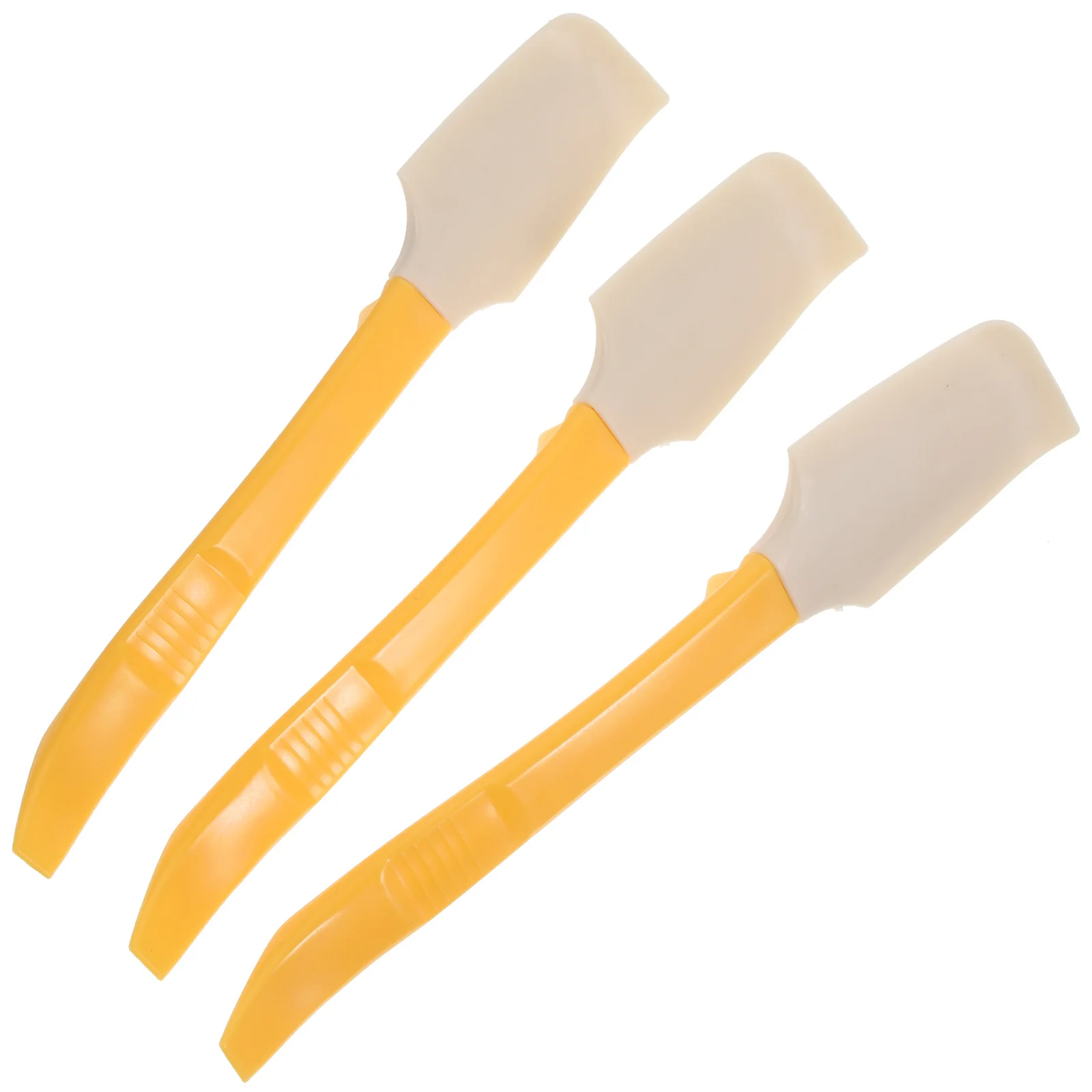 

8 Pcs Bottom Scraper Kitchen Gadget Spatula Silicone Jar Spatulas Butter Utensil Cake Cream Spoon
