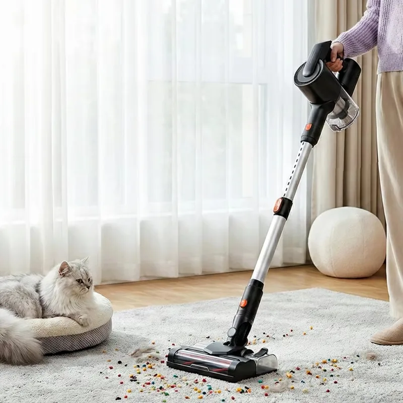 Vertical Professional Battery Mop Silent Small Washing Heavy Duty Eraser Portable Upright Handheld Cordless Cyclonic LED Car