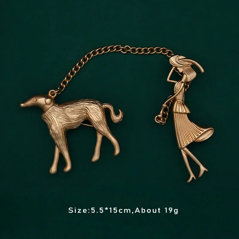 Szpilki w stylu barokowym Vintage Geometry Flower Odznaki Elegancka broszka Sweet Moon Biżuteria dla kobiet Panie