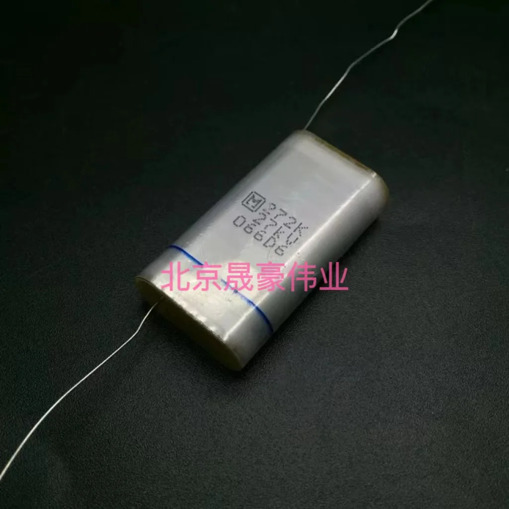 2pcs   2700PF 27KV Axial Polystyrene Film High Voltage Capacitor 27KV2700PF 27000V 272K SIZE:14*25*42MM