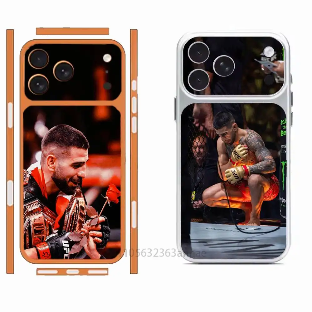 

I-Ilia Champion T-Topuria HD/Matte Full Coverage Films For iPhone 17 Pro Max 17 Pro