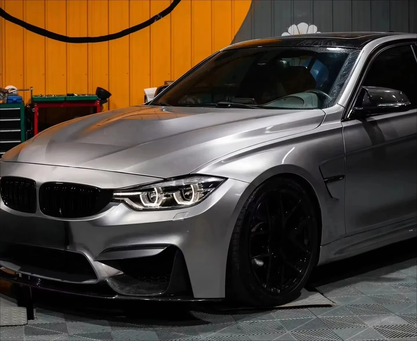 

For 3 Series F30 F35 320i 328i 335i Grille Bumper Diffuser Auto Parts, Body Kits, Full Retrofit Kit M3 Retrofit Conversion