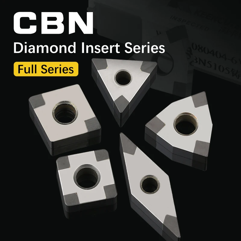 CBN insert TNGA160404 WNGA080408 CNGA DNGA VNGA Metal Turning Tools Lathe Cutter For Processing Hardened Steel Cast Iron