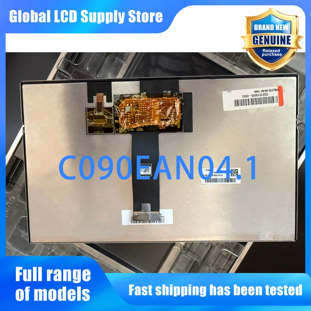 C090EAN04.1 9.0 Inch 1280*720 LCD Screen Display Panel Replacement for Industrial Control Tablet Car Navigation Display