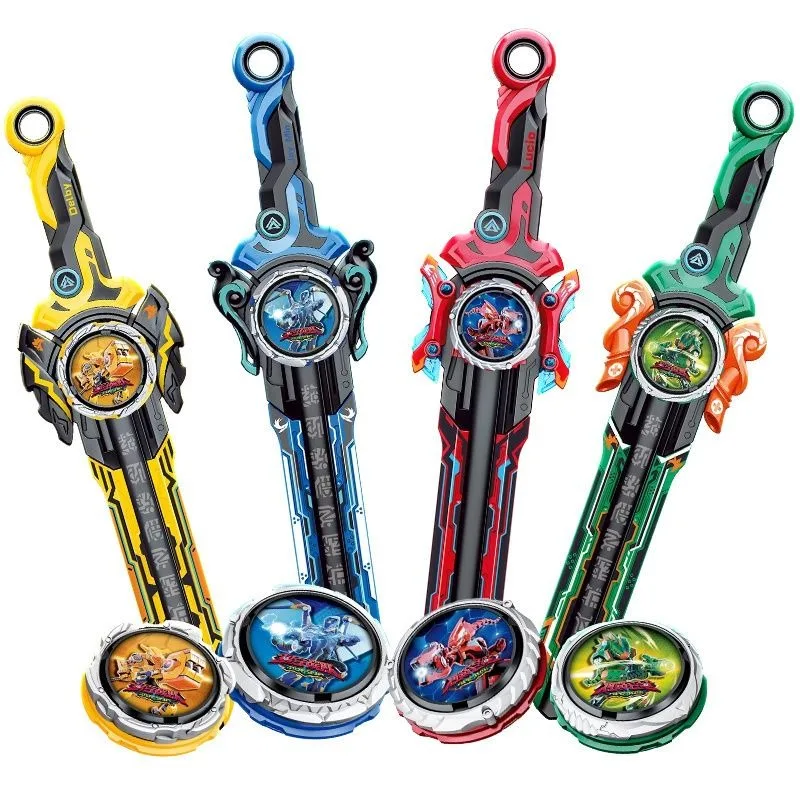 

Genuine Audi Double Diamond Quantum Team Pterodactyl Storm Sword Spin Top Hurricane Soul Battle Sword Top Model Toy Collectible