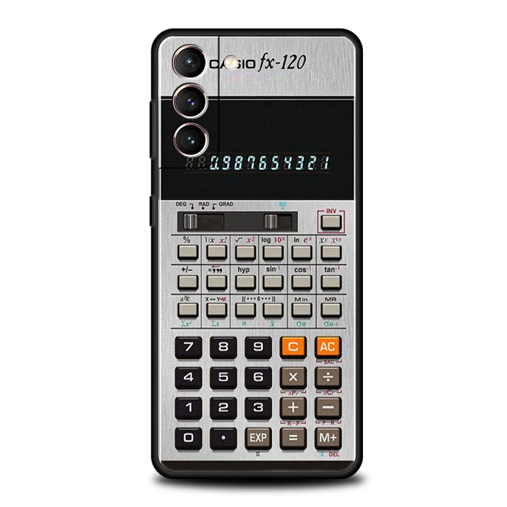 Retro Calculator Phone Case for Samsung Galaxy S24 S23 S22 S20 S21 FE Ultra S10 S10E S9 S8 Plus 5G Silicone Cover Capas Fundas – Detail 7