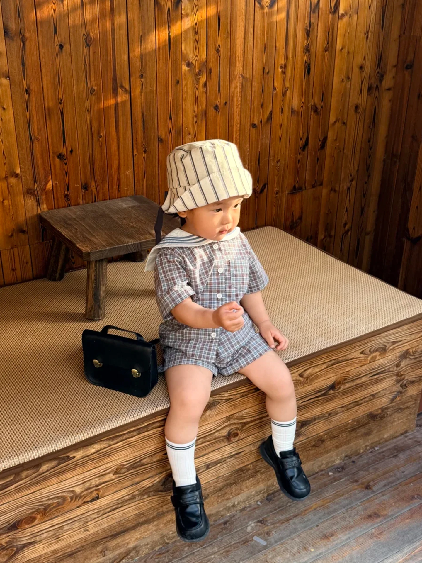 completo-estivo-per-ragazzi-camicia-a-maniche-corte-e-pantaloncini-a-quadri-alla-moda-abbigliamento-versatile-per-bambini-stile-coreano-due-pezzi