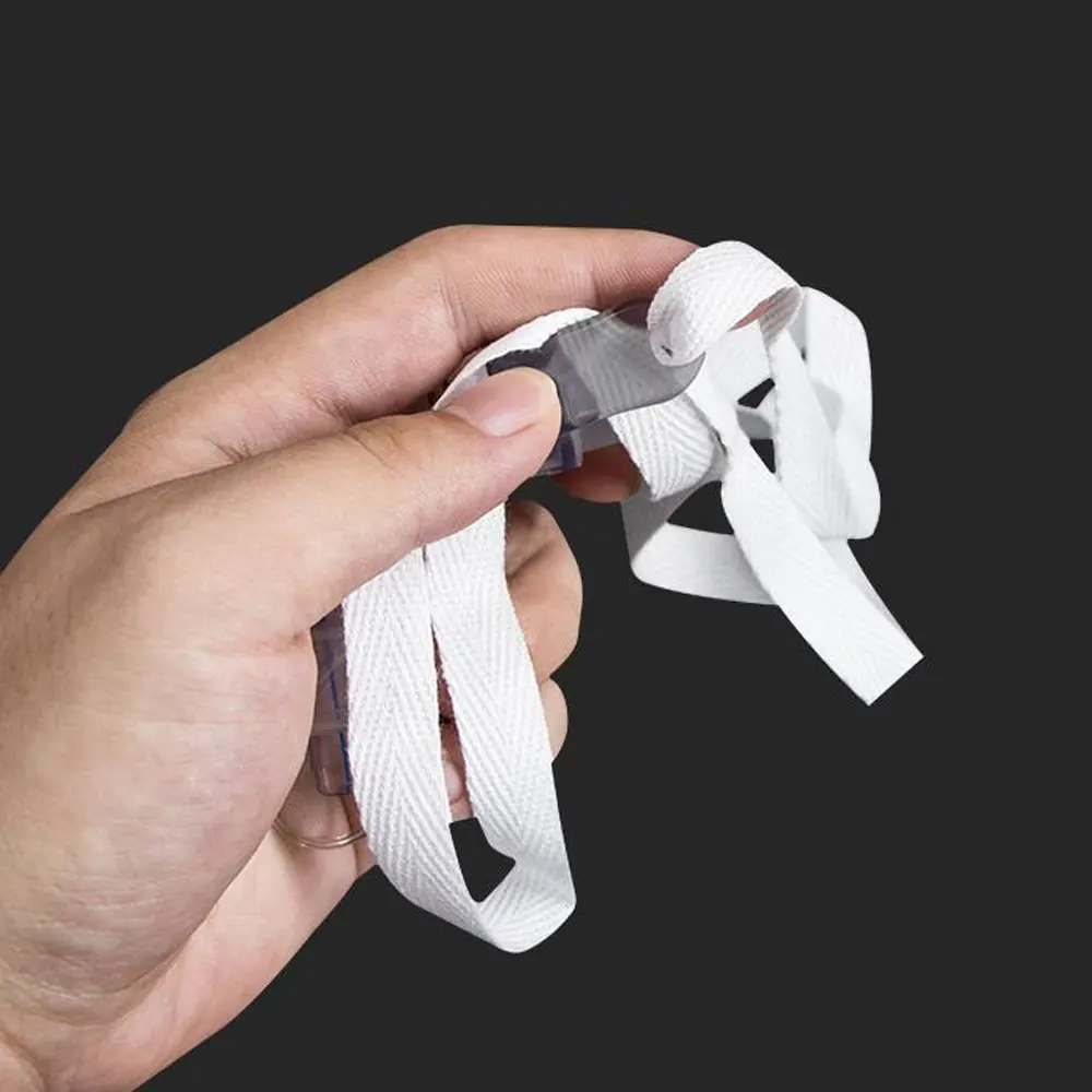 1-10 لفة القصبة الهوائية حبل 10/12/15 مللي متر الطبية القصبة الهوائية تثبيت القصبة الهوائية أنبوب حزام حزام القصبة الهوائية أنبوب تثبيت حزام #2