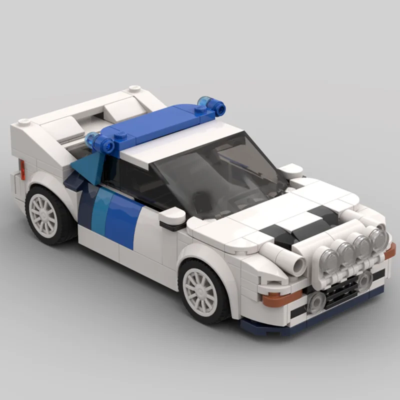 

304 шт. новый MOC City Highway RS200 автомобиль DIY модульные креативные детские строительные блоки игрушки подарок