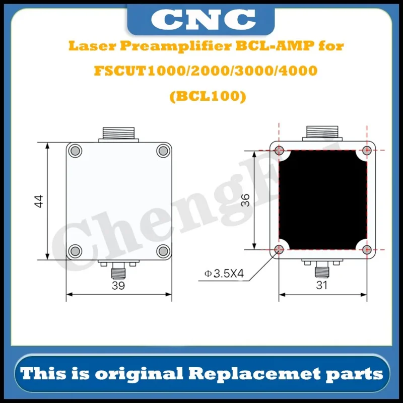 BCL-AMP Friendess Amplifier Preamplifier Seneor for FSCUT BCS100 controller of Precitec Raycus WSX Laser head Fiber Machine