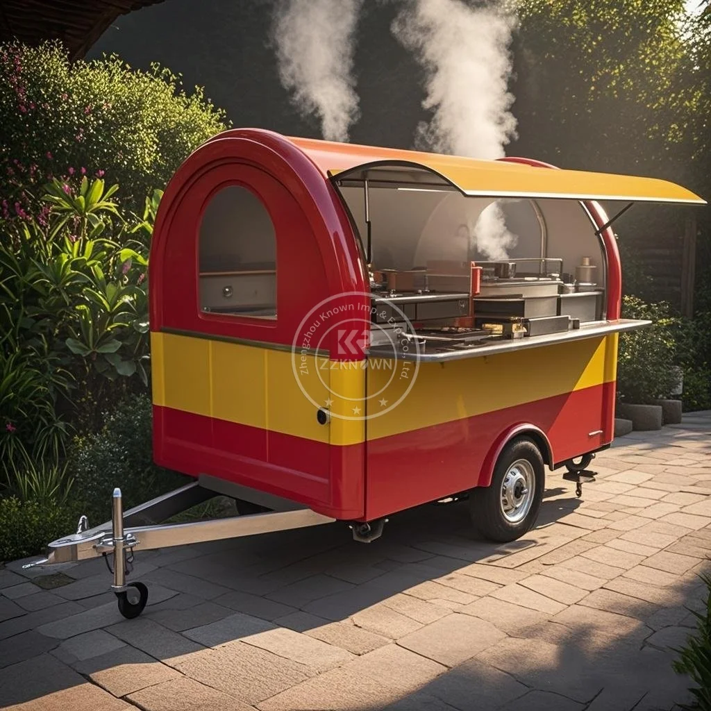 

Customizable Mobile Coffee Bbq Food Trailer Fully Equipped Hotel Pizza Snack Fast Food Cart for Sale in Usa