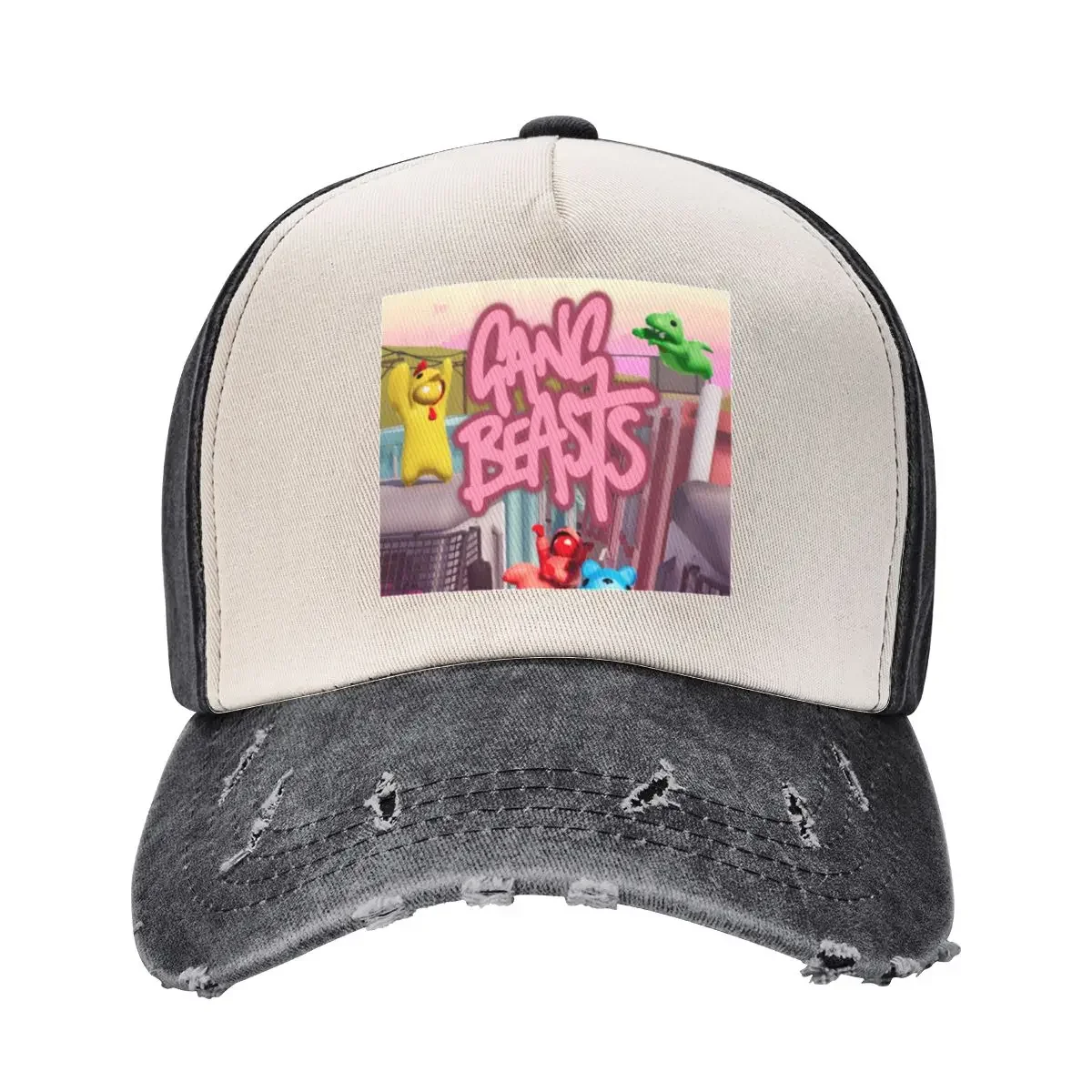 

Gang Beasts Baseball Cap Beach Outing hats for men Sports Cap Luxury Man Hat Sun Hats For Women Men's