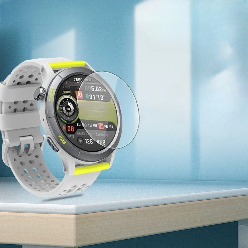 Clear Tempered Glass For Amazfit Cheetah Round T-Rex 3 Screen Protector Cover For AMAZFIT Cheetah Round T-Rex3 Glass Film