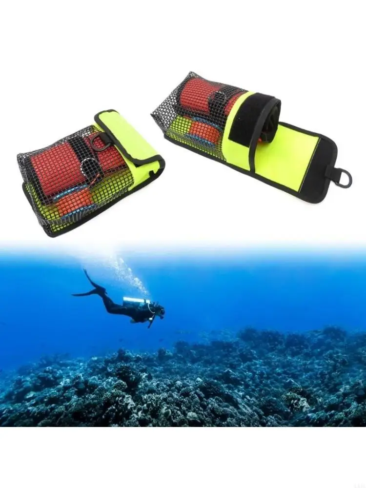 Buoys Carriers Mesh Bag Mesh Under water Storage Bag Pouches Divings Equipment 