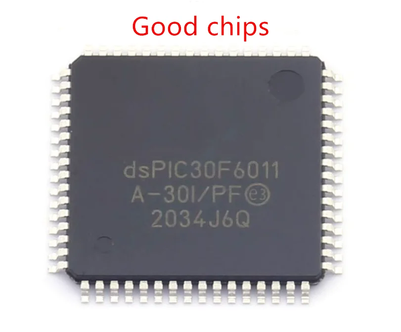 1PCS   DSPIC30F6010A-30I/PT  TQFP80    DSPIC30F6011A-30I/PT  QFP64    DSPIC30F6012A-30I/PT   DSPIC30F6014A-30I/PF   TQFP80