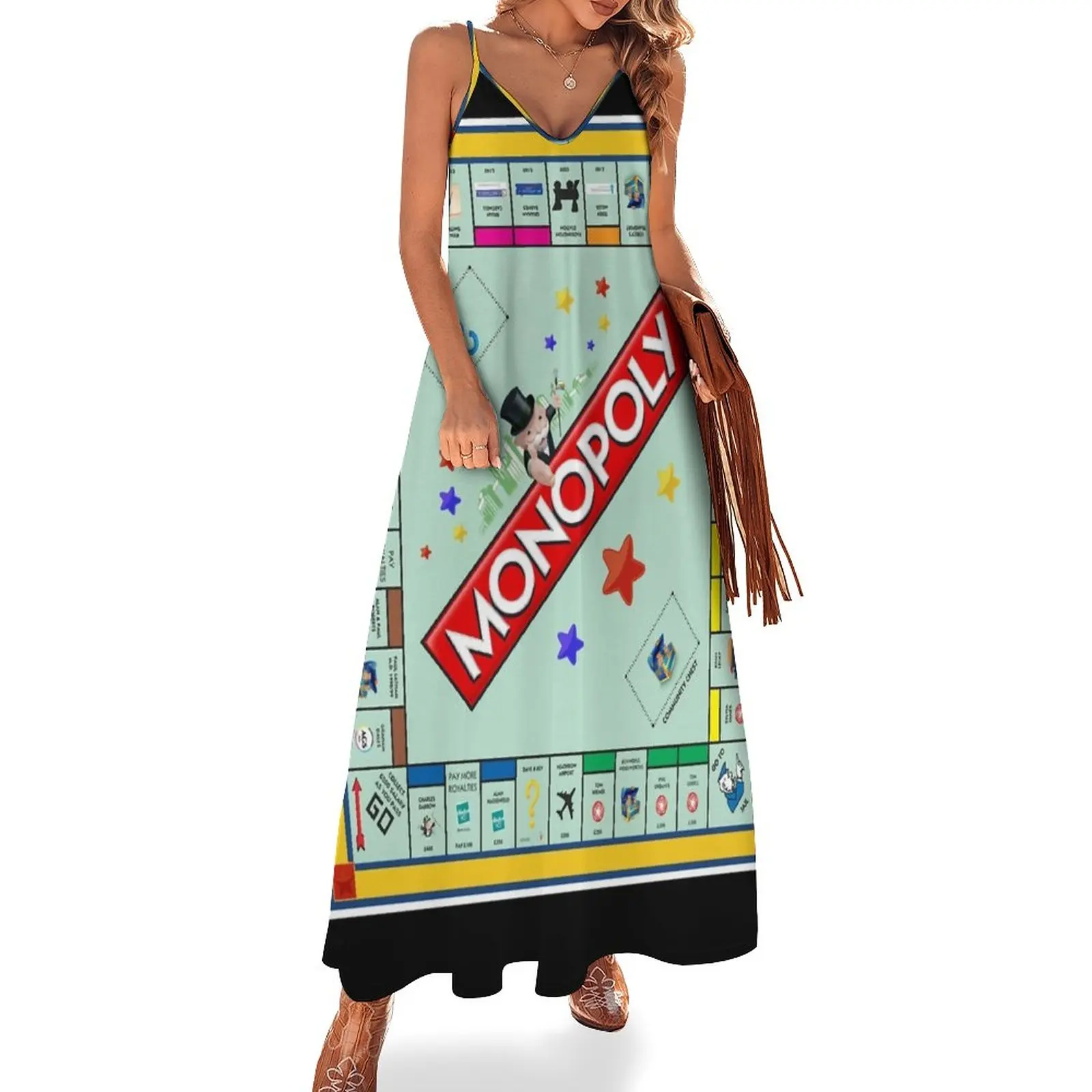 Monopoly Board Game Classic Sleeveless Dress dress for women summer dresses summer woman 2023 clothing women summer 2023