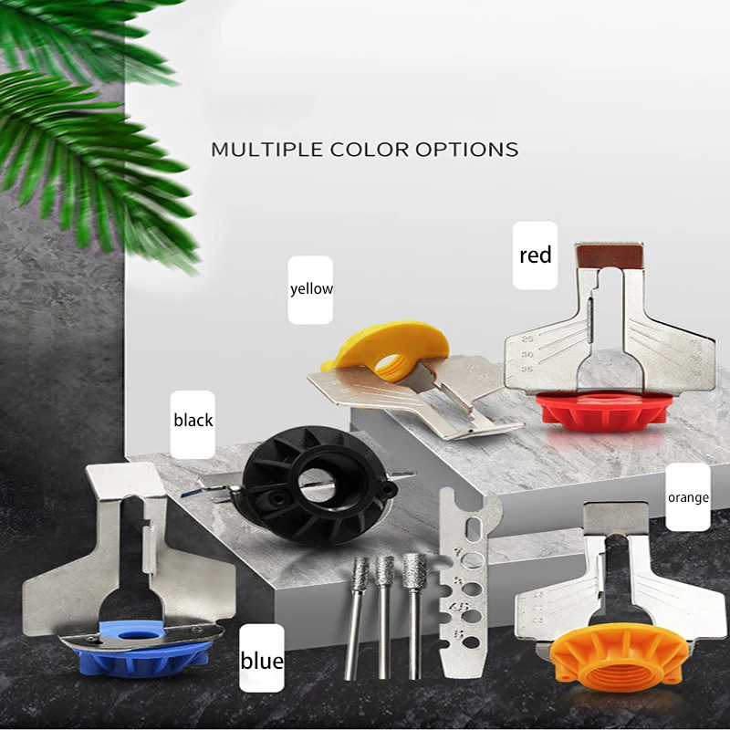 Kit per affilare la motosega Set di accessori per affilare la smerigliatrice elettrica Set di accessori rotanti per trapano per catene per seghe