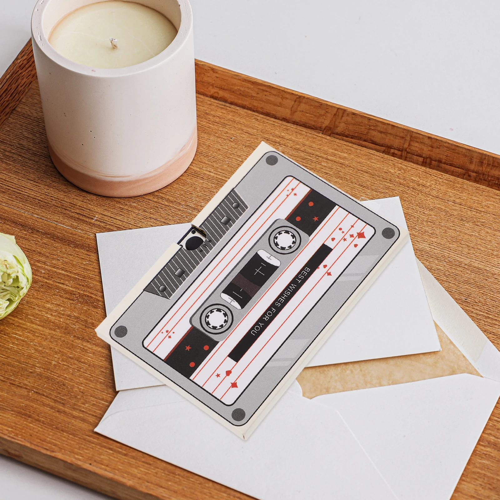 

Музыкальная открытка на день рождения с записью до 30 секунд, воспроизводится 80 раз, изысканный дизайн для праздничных открыток, звуковая