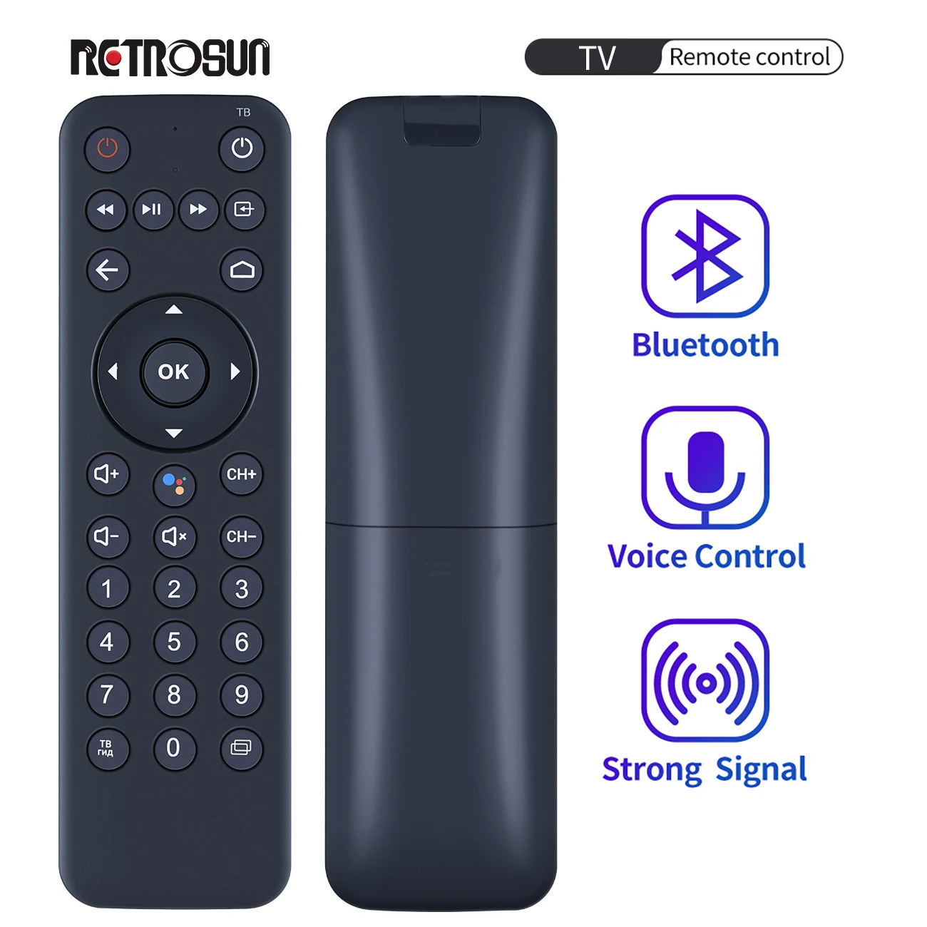 

New Bluetooth Voice Remote Control for mvr01a movix TV Box