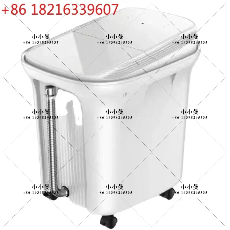YAO Foot Bath Fully Automatic Massage Quick Disassembly Wash Heated Constant Temperature High Deep Pedicure Spa Foot Bath for Ho