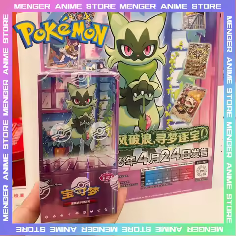 PTCG Gem Pack Vol.5 Pokemon Ponyta Simplified Chinese Anime Game Collectible Cards Eevee Booster Pack Scarlet&amp;Violet Gift Box
