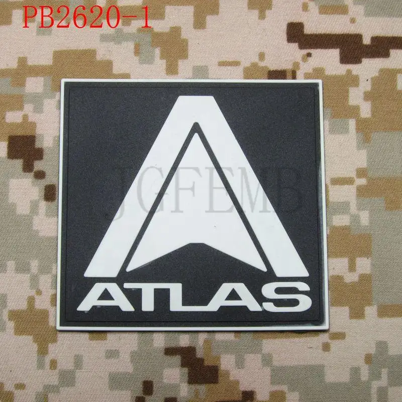 Zaawansowana wojna ATLAS Tactical Morale PVC Patch Badge