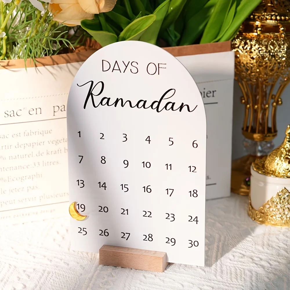 Акриловый календарь обратного – обзор и цена Home Decor Ramadan