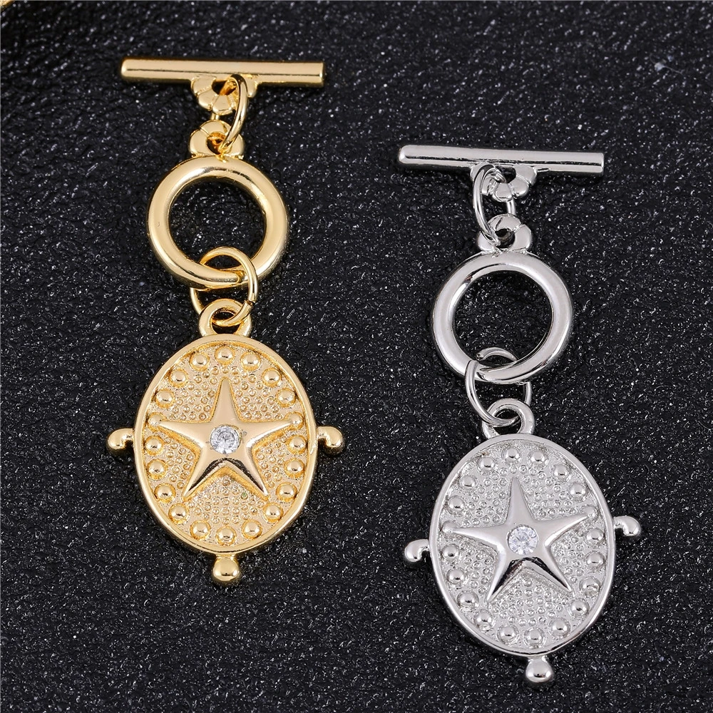 Juya 1 2 3 Stück/Set 18K Echtgold Silberbeschichtete Verschlüsse Schlangenanhänger-Verschlussverschlüsse für DIY Perlenarbeiten, Perlen, Schmuckherstellung – Detail 15