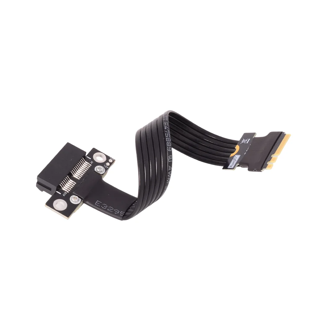 อะแดปเตอร์ขยายพอร์ต ADT-Link 3-100cm M.2 Key A.E WiFi NGFF เป็น PCIe 1X 4X 8X 16X สำหรับ PCI-E 4.0 Gen4 X1 X4 X8